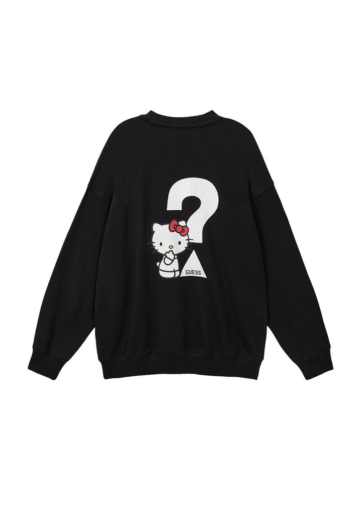 GUESS × HELLO KITTY UNI LS SWEATSHIRT