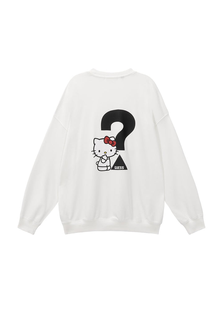 GUESS × HELLO KITTY UNI LS SWEATSHIRT