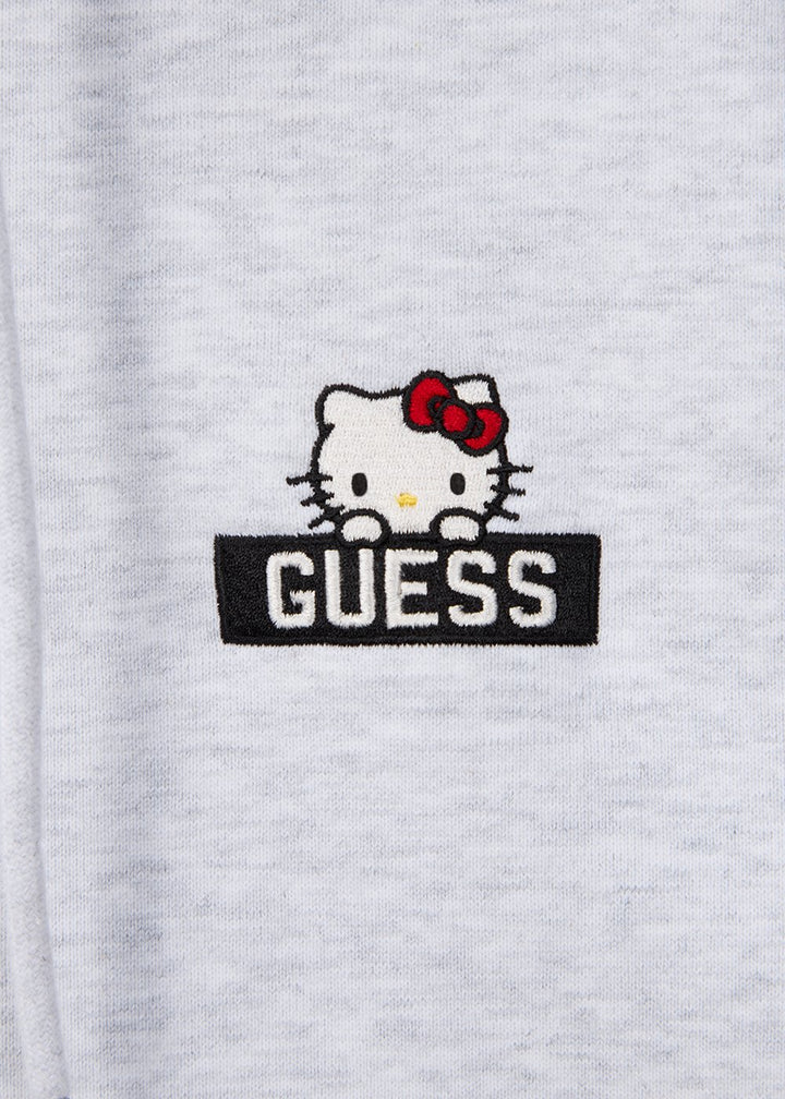 GUESS × HELLO KITTY UNI LS HOODED ZIP UP JACKET