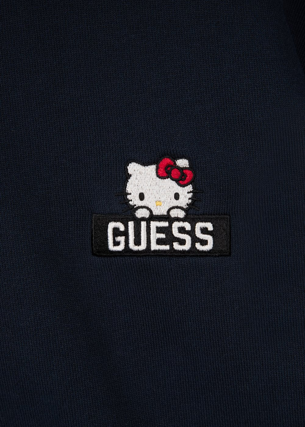 GUESS × HELLO KITTY UNI LS HOODED ZIP UP JACKET