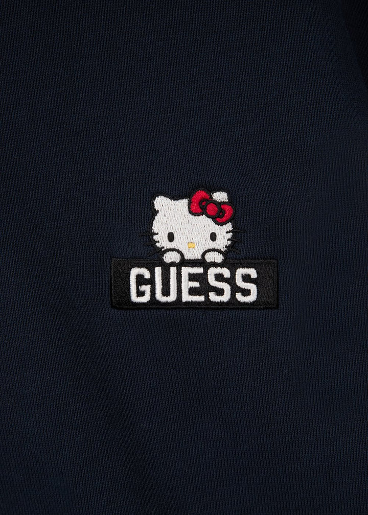 GUESS × HELLO KITTY UNI LS HOODED ZIP UP JACKET