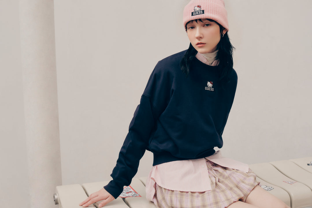 GUESS × HELLO KITTY UNI BEANIE