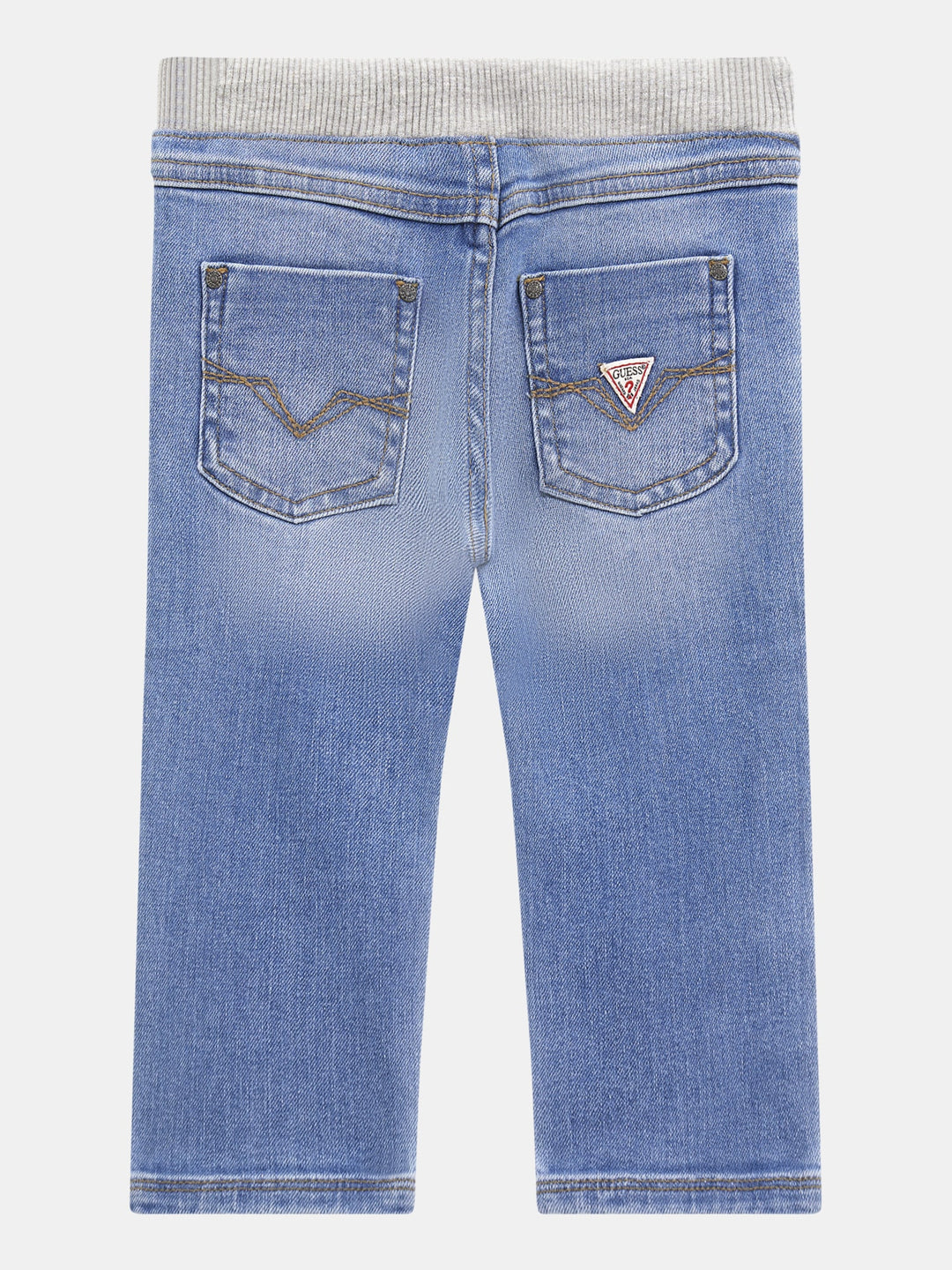 TODDLER BOY - EMBROIDERED LOGO DENIM PANT