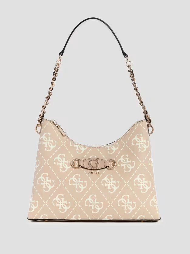 Izzy Top Zip Shoulder Bag - Guess?