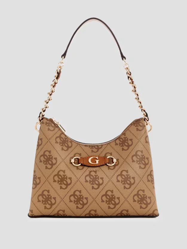 Izzy Top Zip Shoulder Bag - Guess?