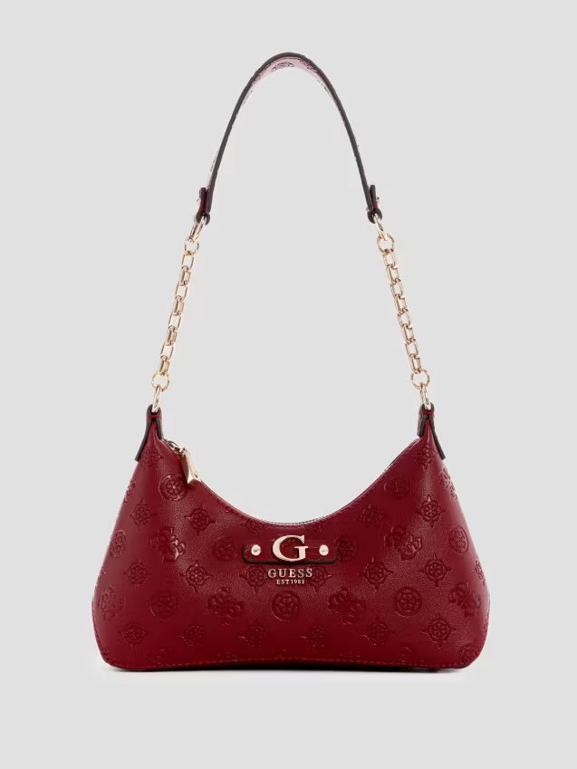 Gerty Top Zip Shoulder Bag - Guess?