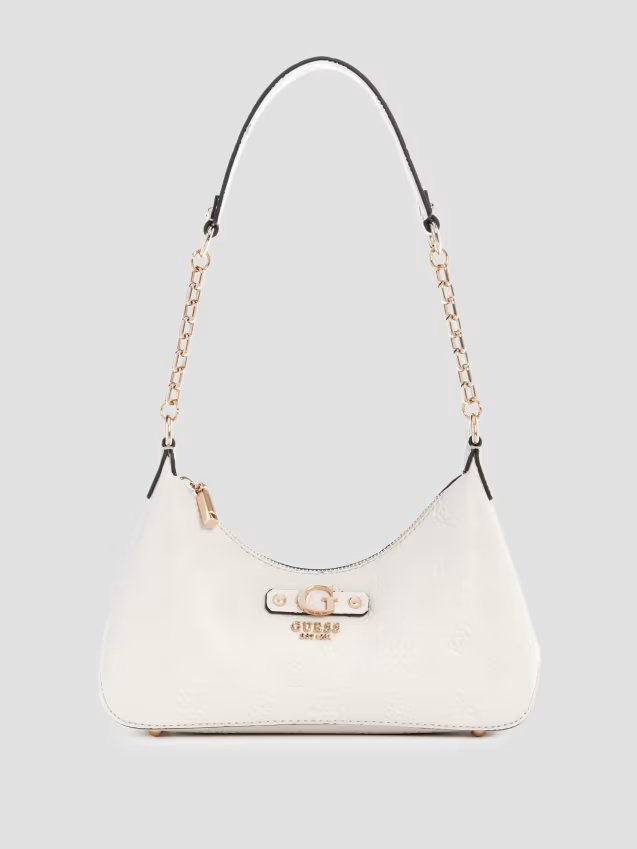 Gerty Top Zip Shoulder Bag - Guess?