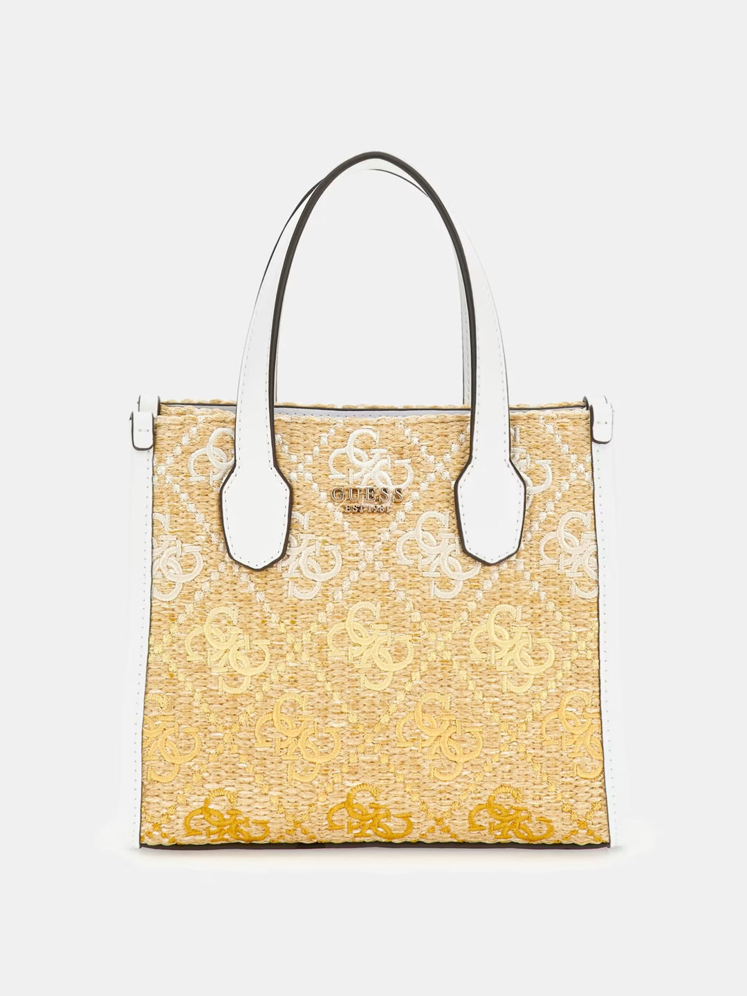 Silvana Raffia Mini Tote - GUESS?