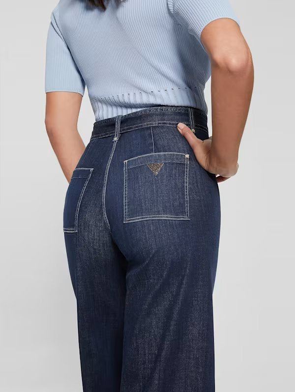 DAKOTA WIDE LEG DENIM PANTS