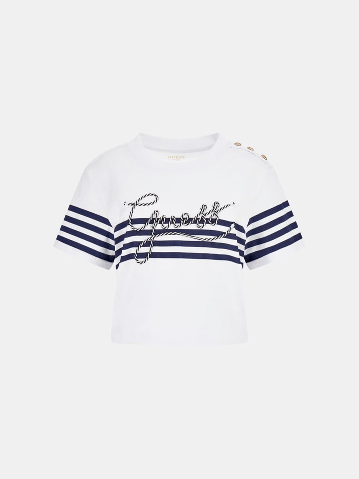 MARINA FRONT LOGO TEE