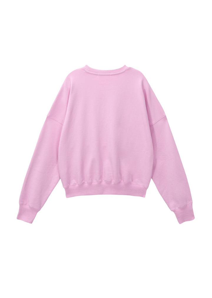 GUESS × HELLO KITTY LADIES LS CROPPED SWEATSHIRT