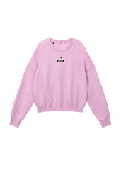 GUESS × HELLO KITTY LADIES LS CROPPED SWEATSHIRT