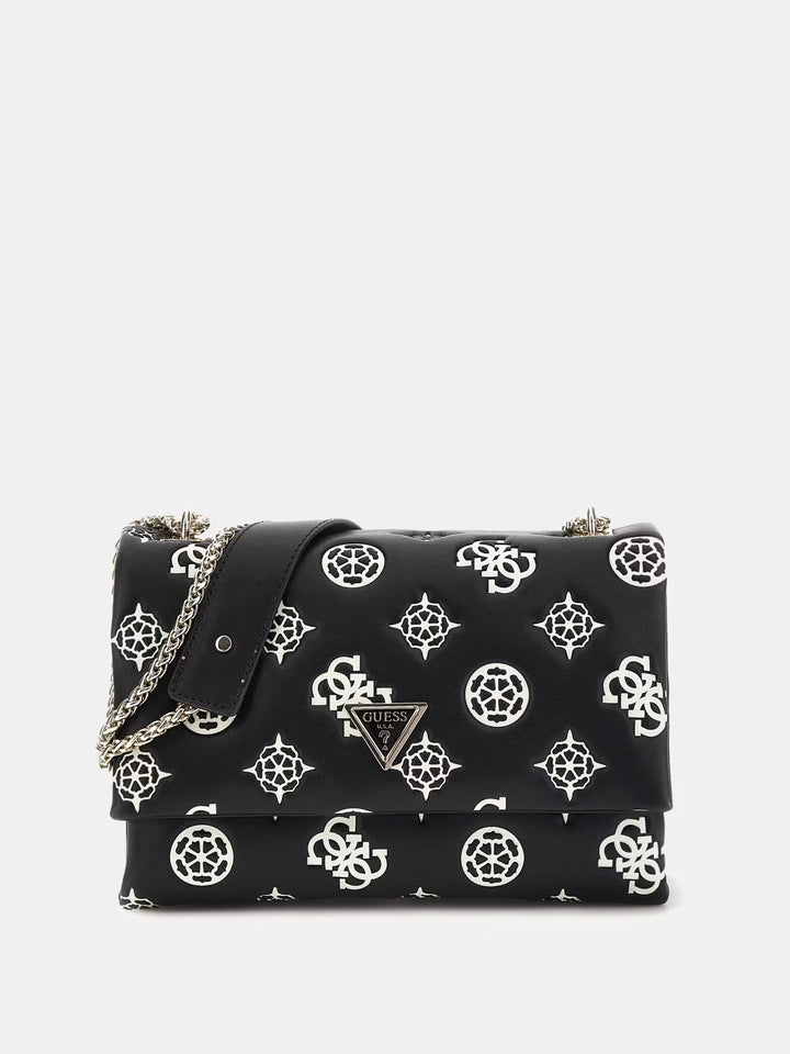 DEESA LOGO CONVERTIBLE CROSSBODY FLAP