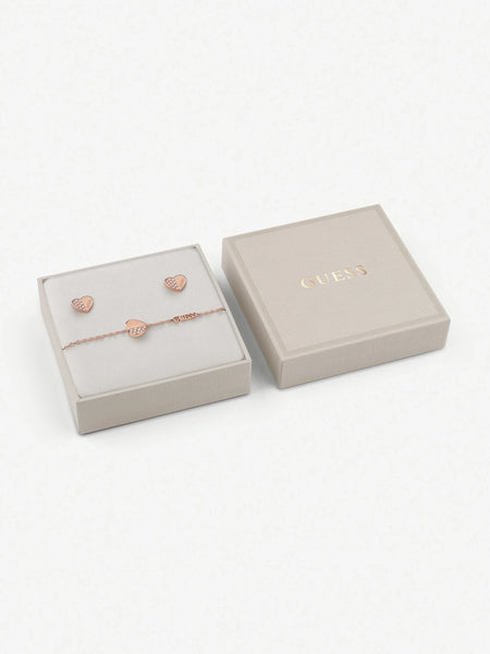 BOX SET BRACELET EARRINGS LOVELY GUESS