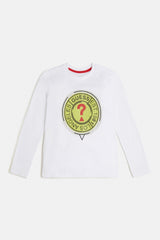 JUNIOR BOY - FRONT LOGO T-SHIRT