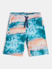 JUNIOR BOY - ALL OVER PRINT ACTIVE SHORTS