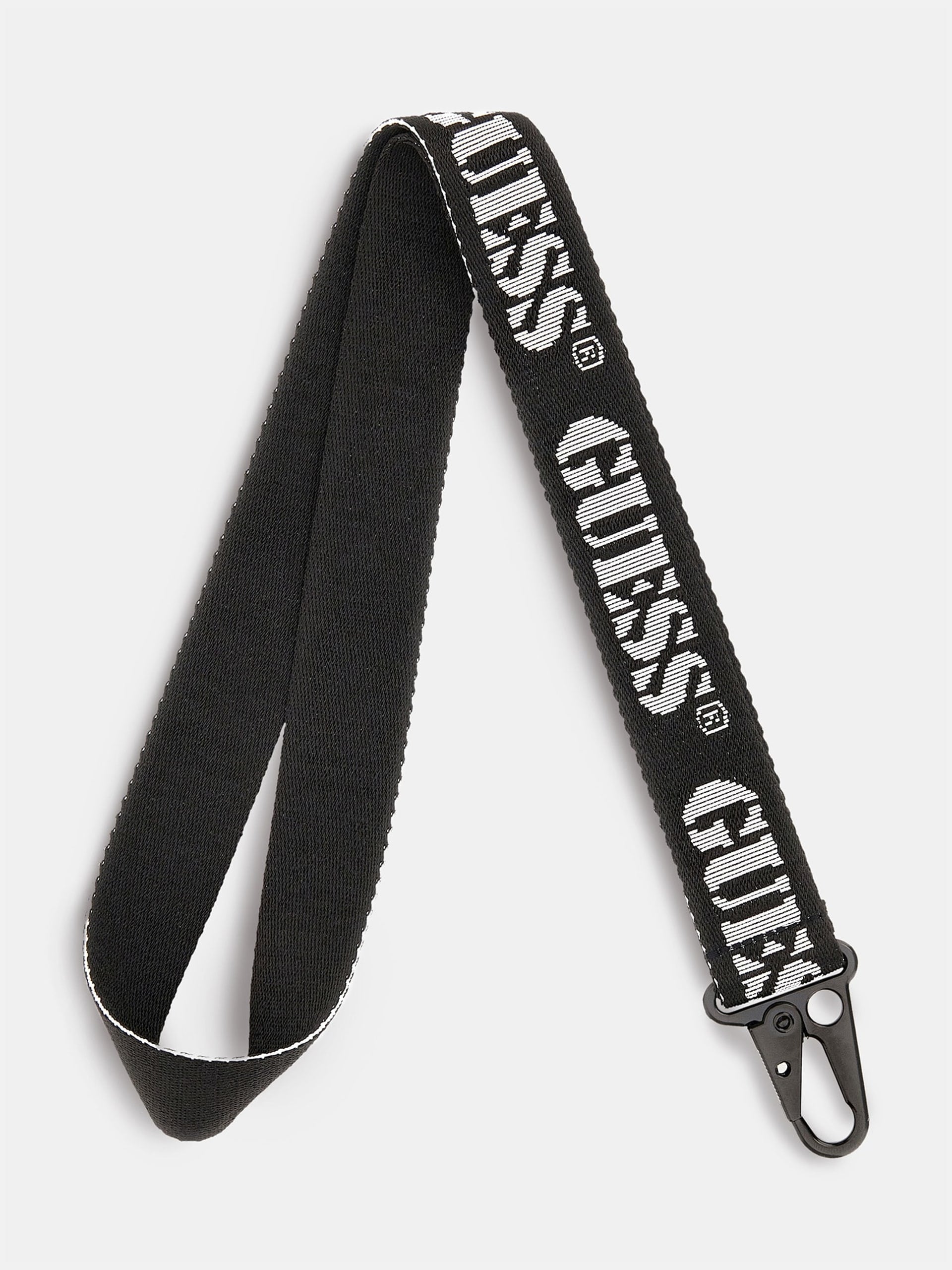 Guess hot sale logo keychain