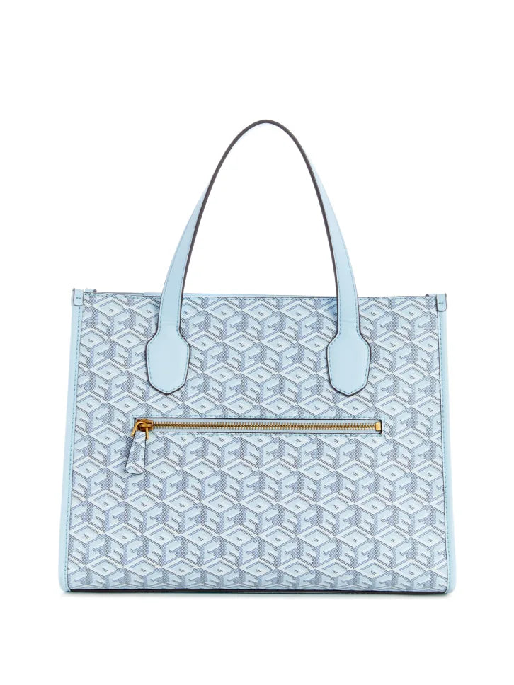 Guess Silvana 2 Compartment Tote in Blue