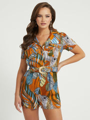 CINDY LINEN ROMPER