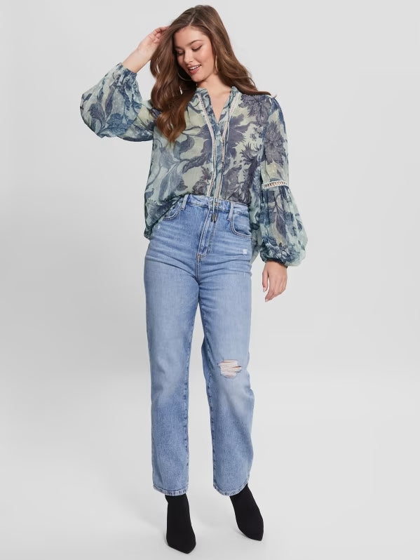 JOSETTE FLORAL PRINTED TOP - Guess